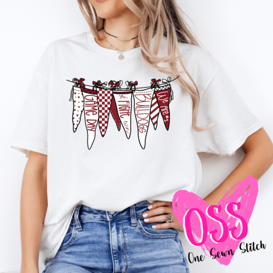 Grandville Pennant Banner T-shirt