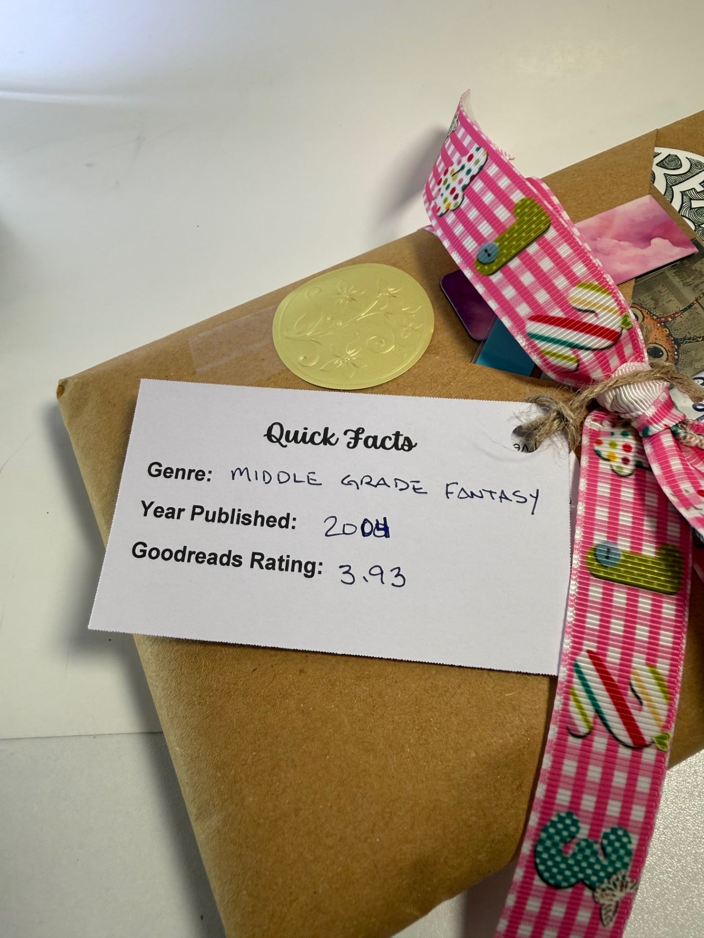 Date My Books Blind Date Book - Middle Grade - 562