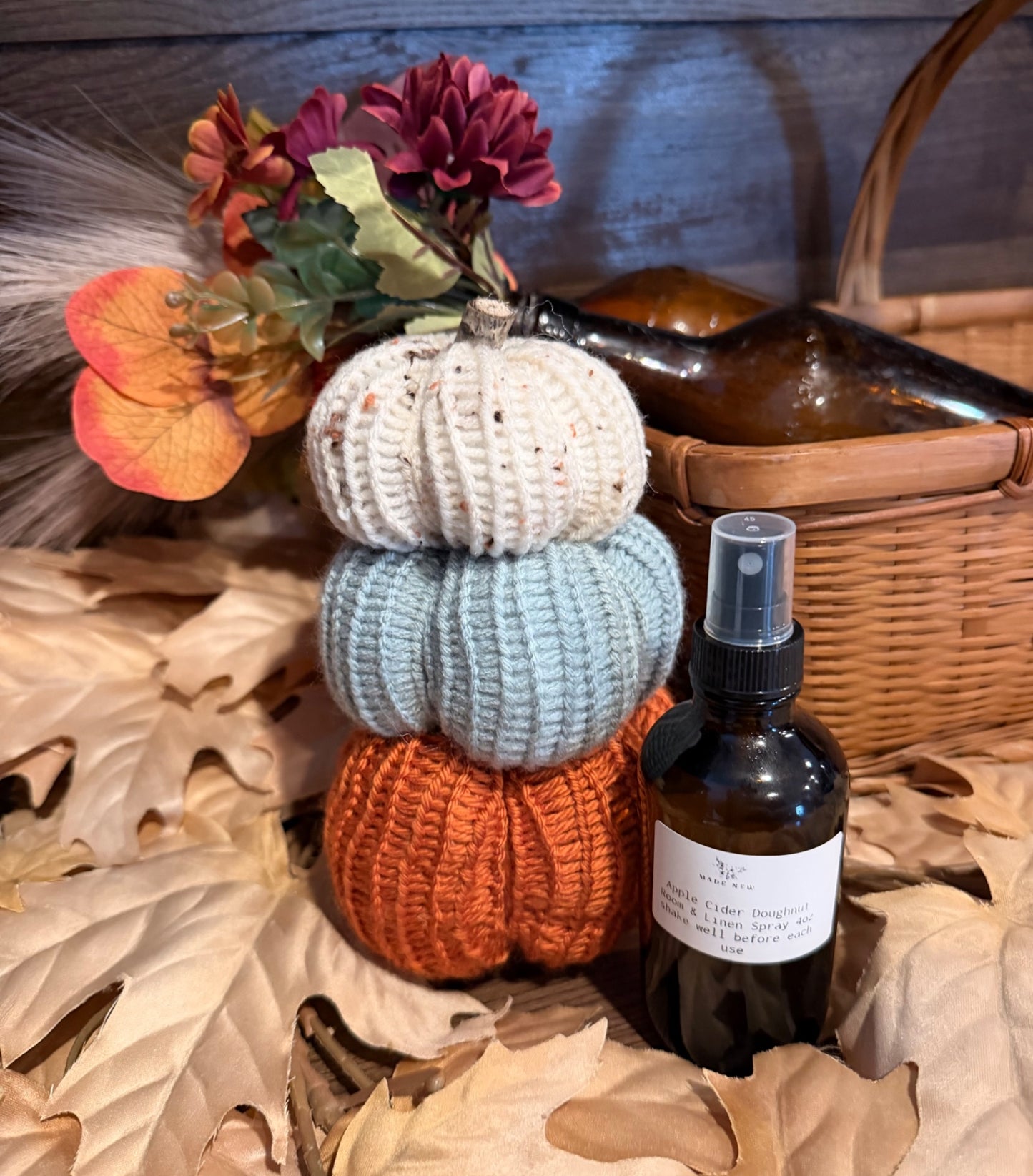 Made New Room & Linen Spray Apple Maple Bourbon 4oz  