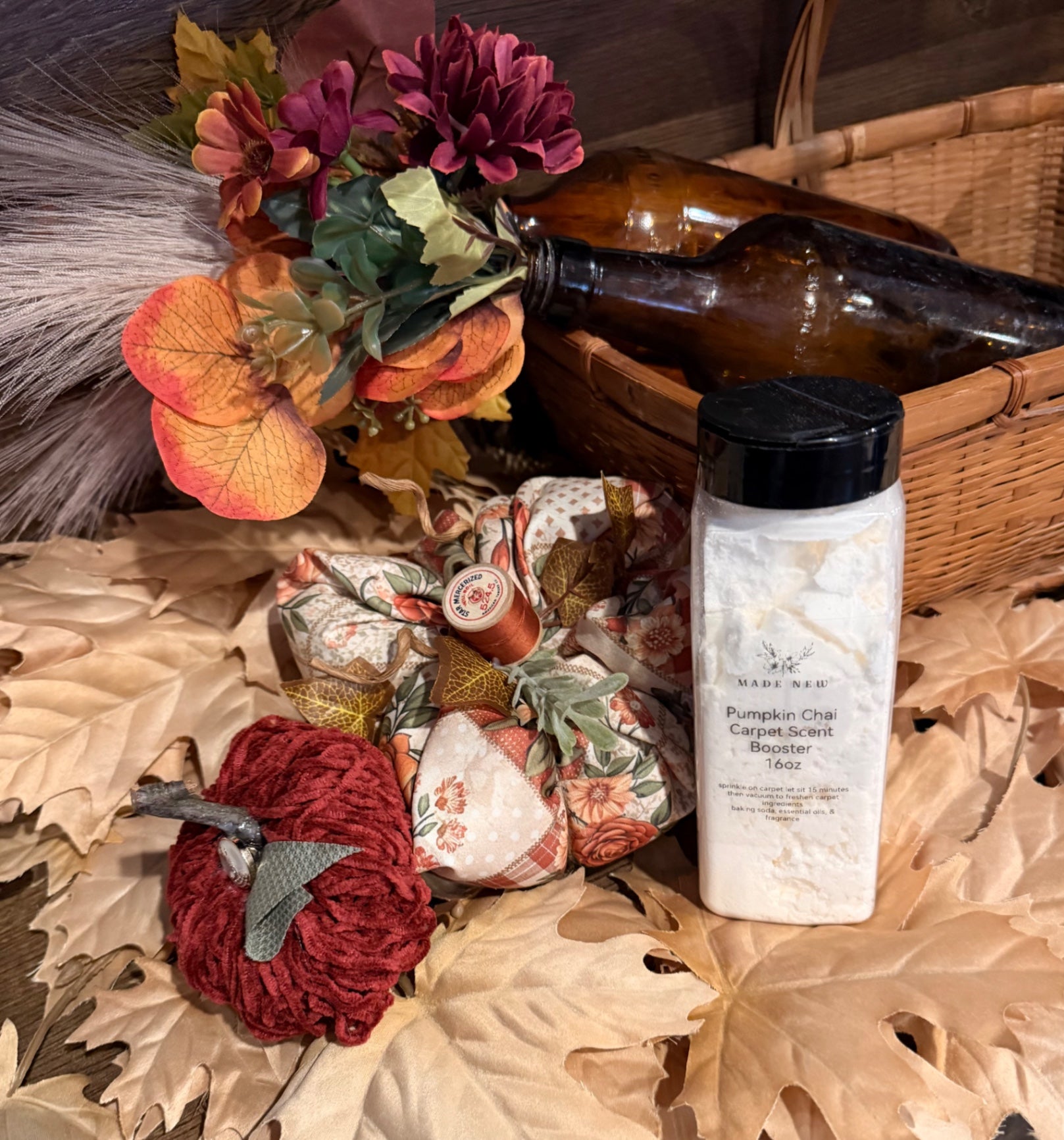 Made New Carpet scent booster Apple Maple Bourbon 