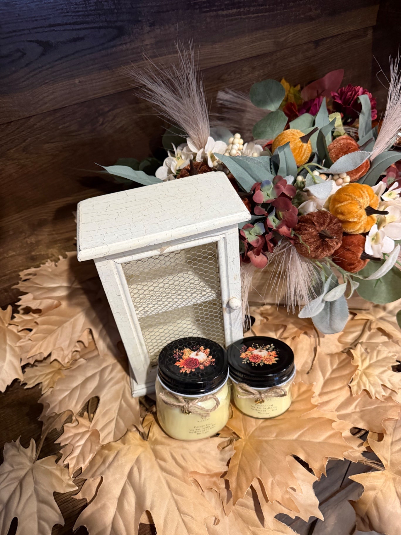 Made New Soy wax candle 4oz Apple Maple Bourbon 