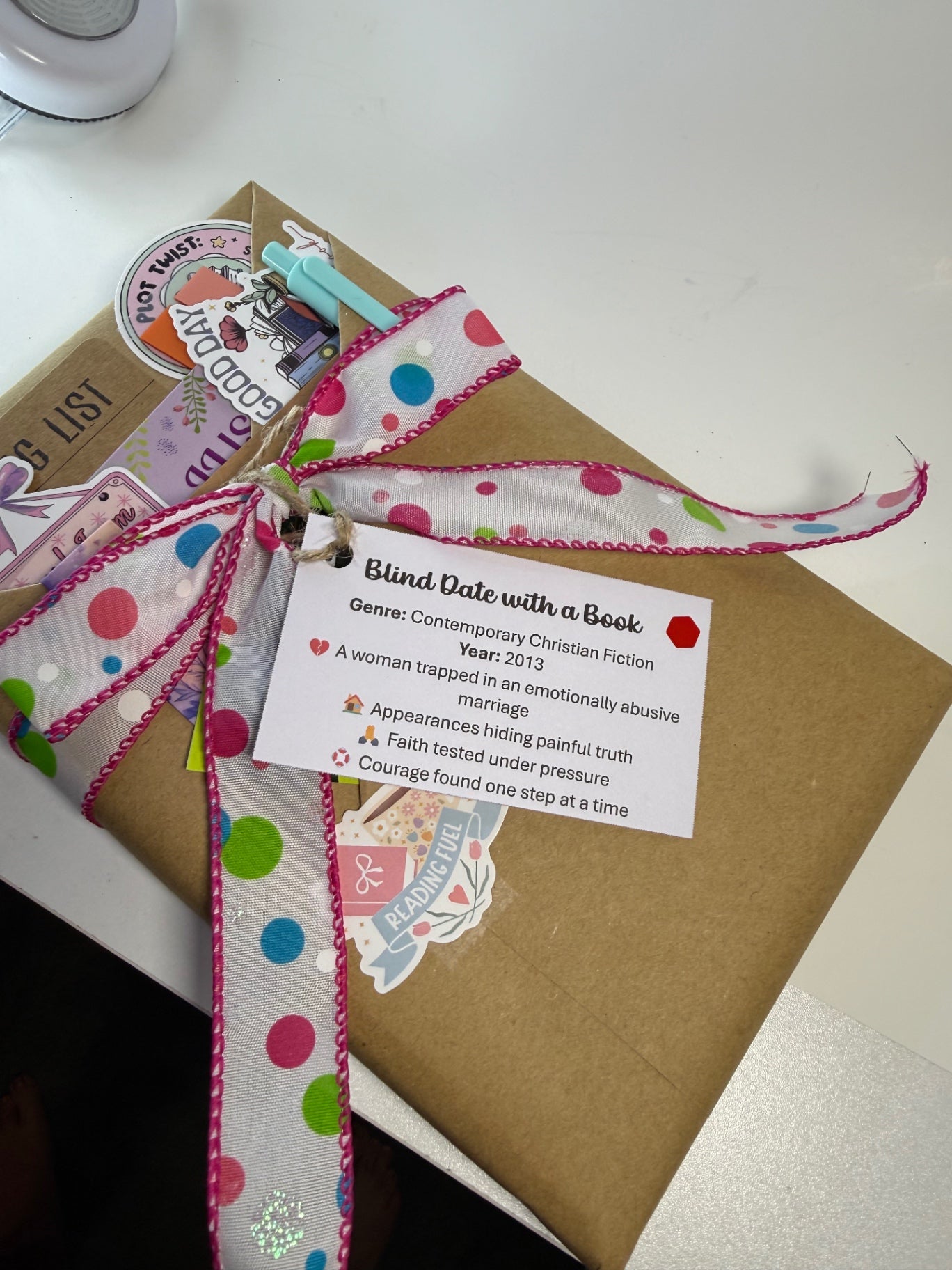 Date My Books Blind Date Book - Romance - 452