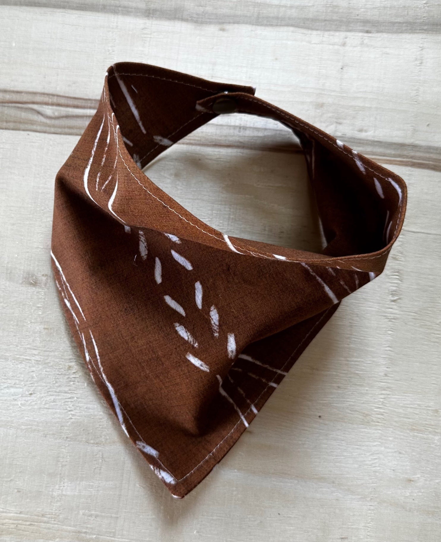 Gold Boho - Dog Bandana - Small