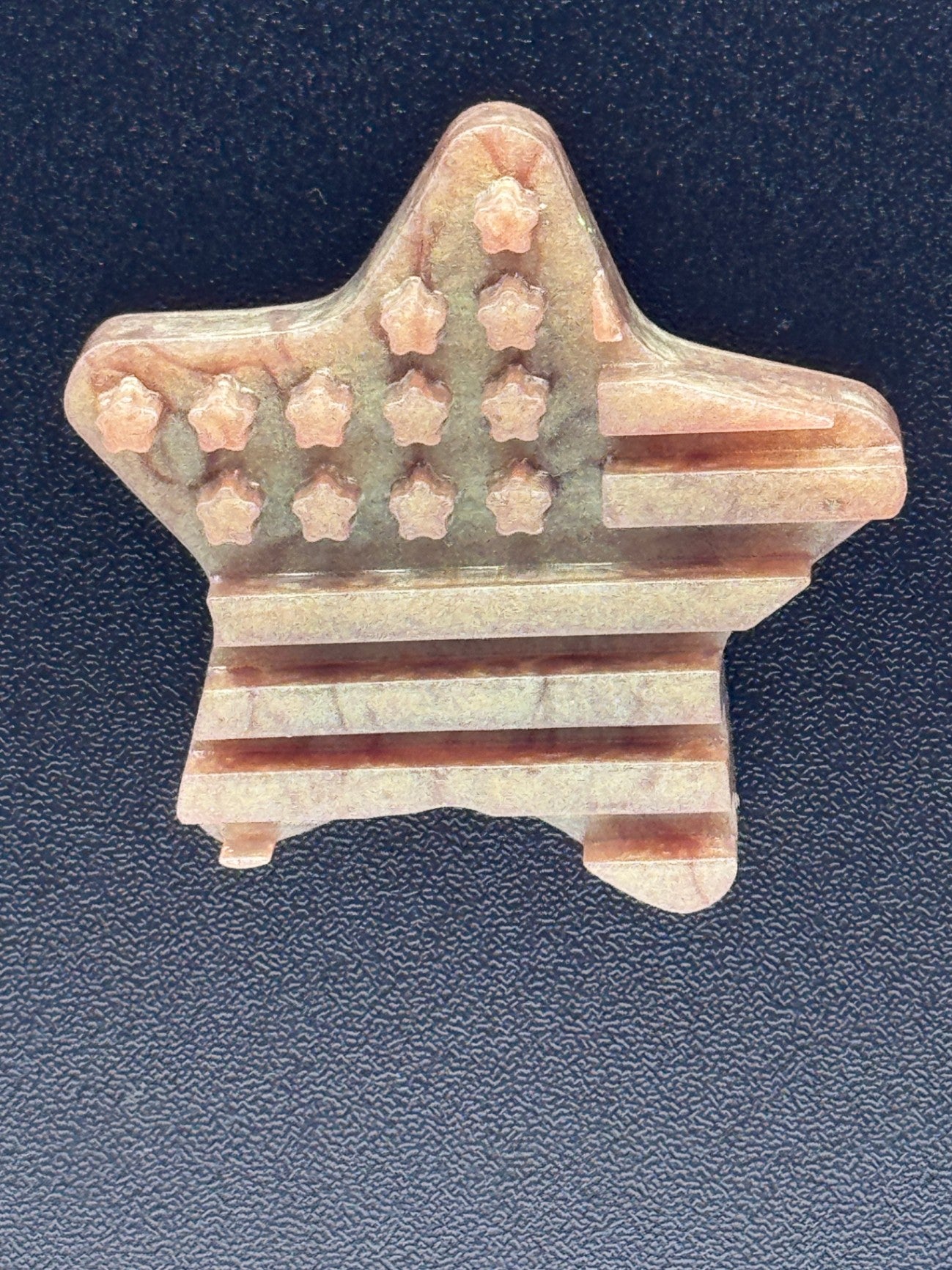 Magnet - Patriotic - Brown - 2"