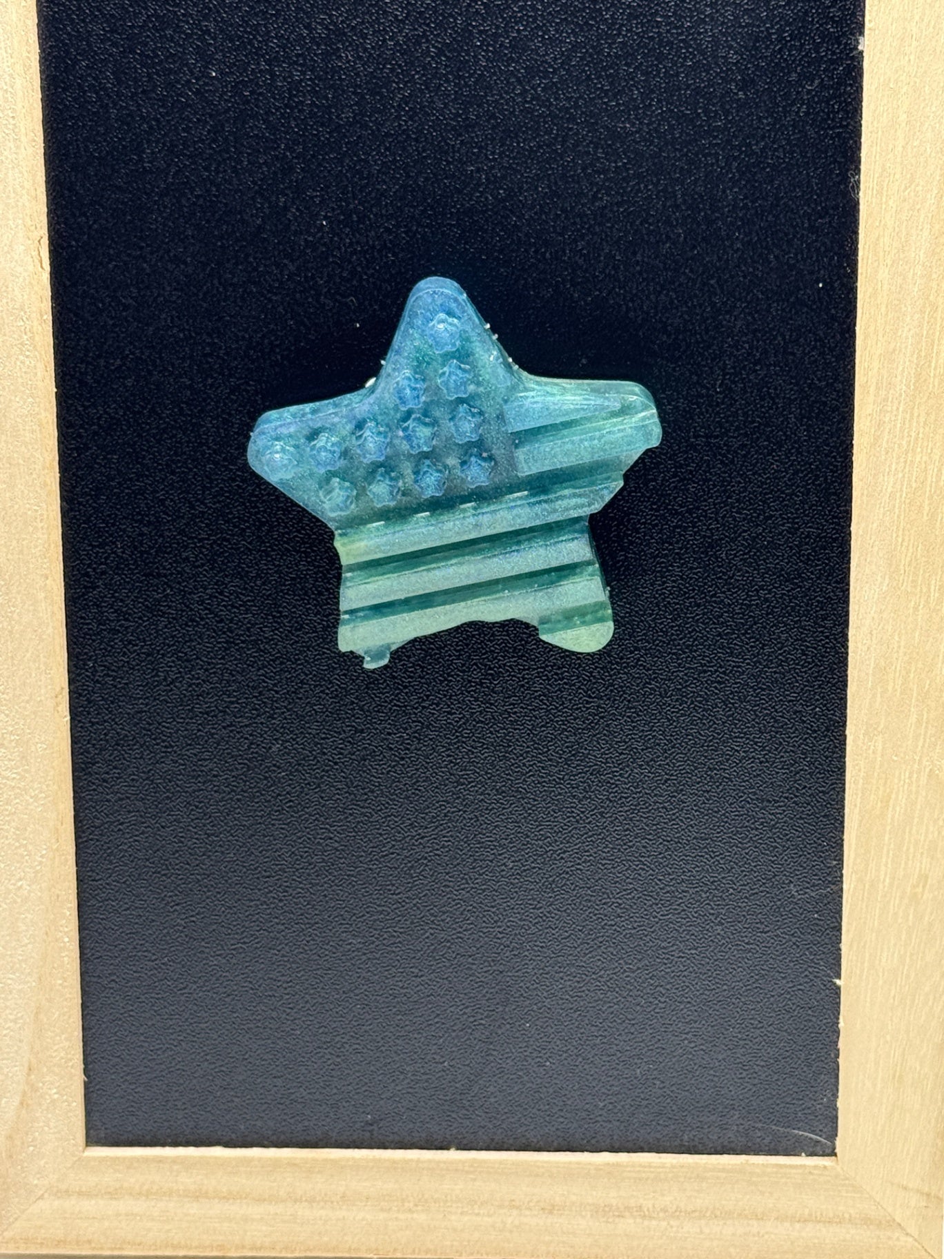 Magnet - Patriotic - Blue/Green - 2"