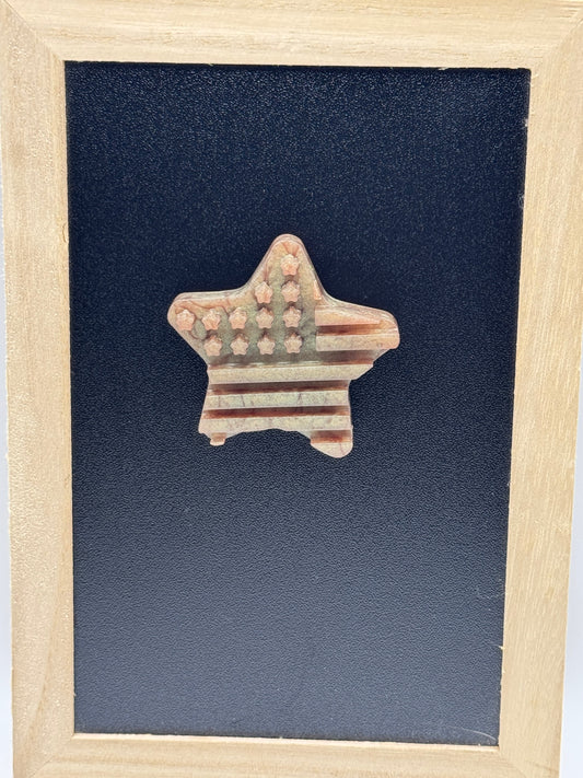 Magnet - Patriotic - Brown - 2"