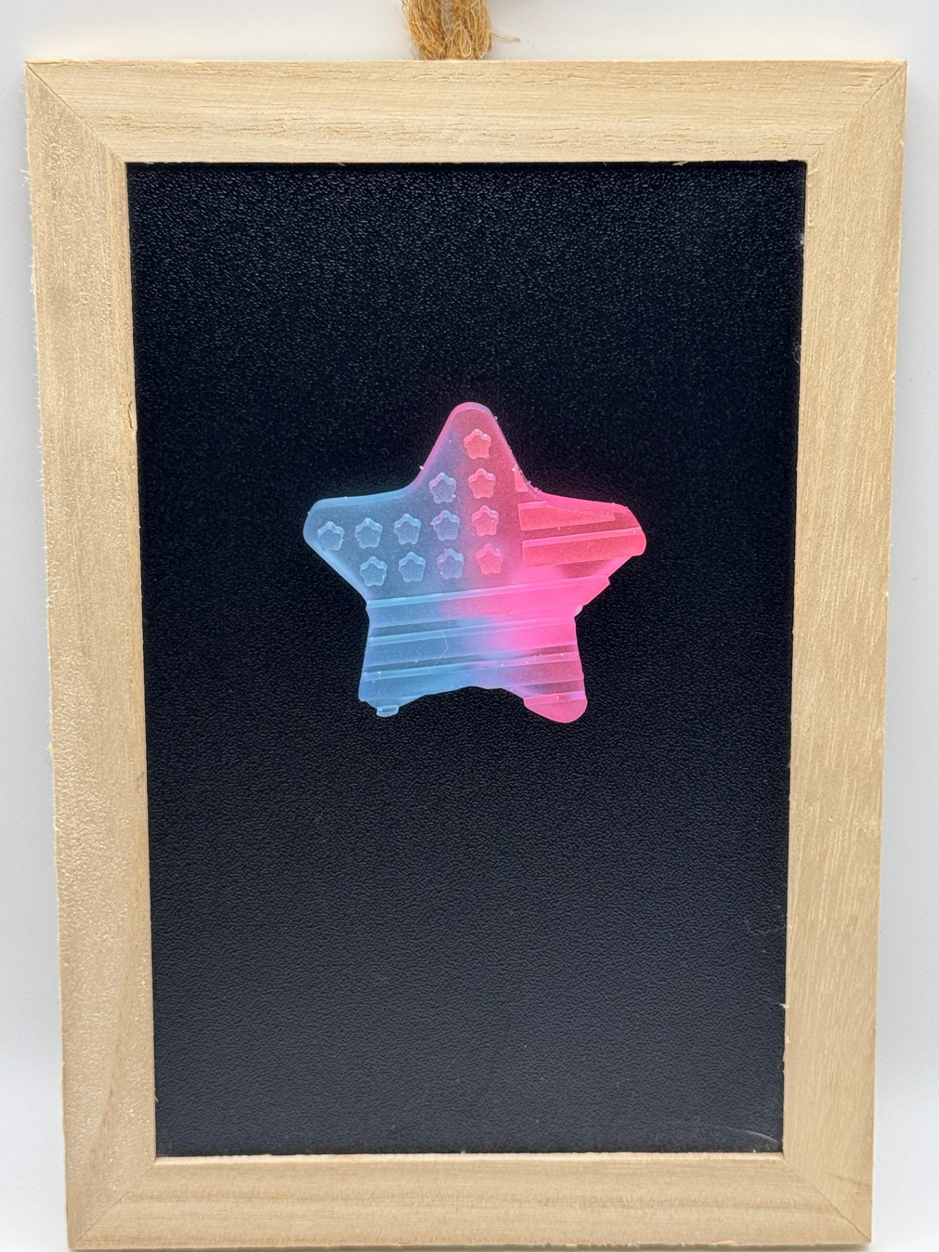 Magnet - Patriotic - Pink/Blue - 2"