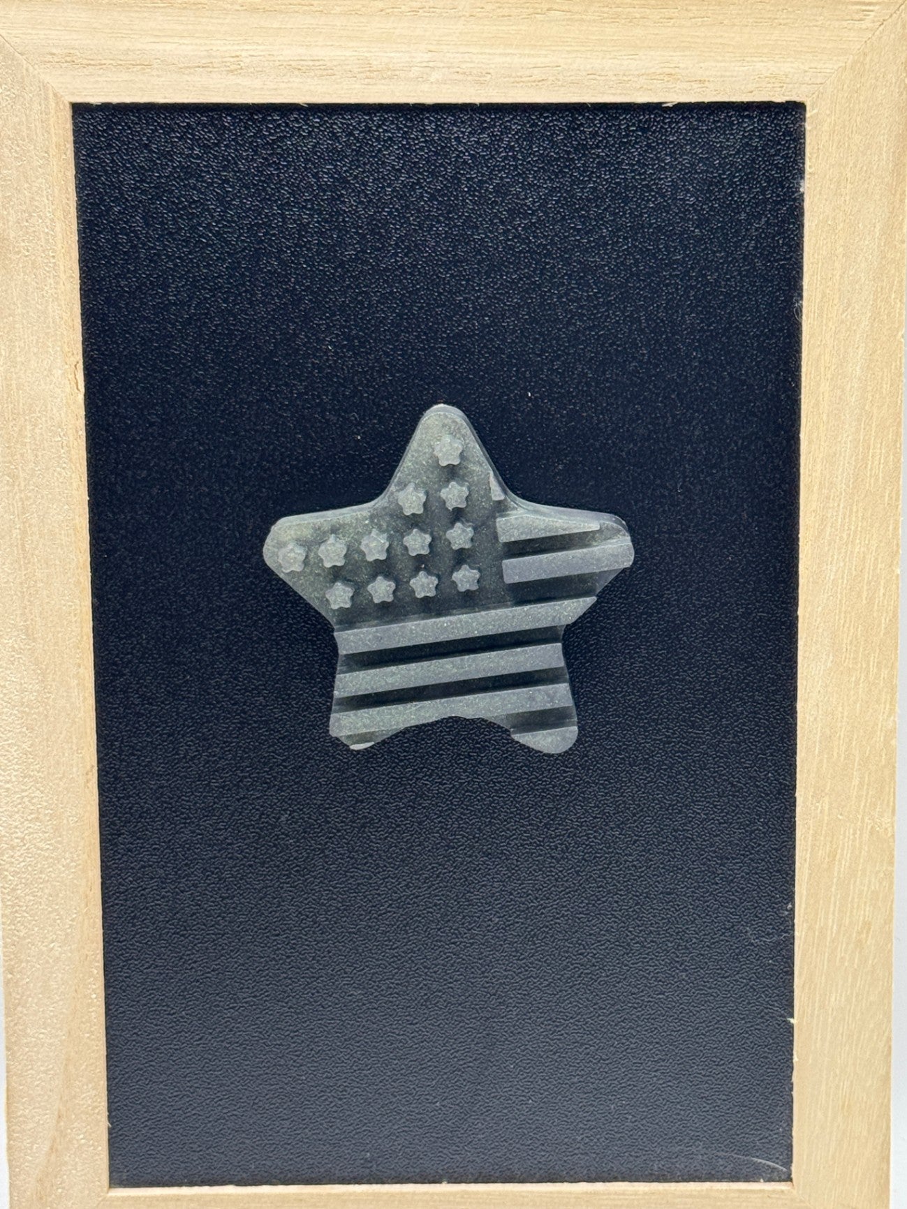 Magnet - Patriotic - Black/Glitter - 2"