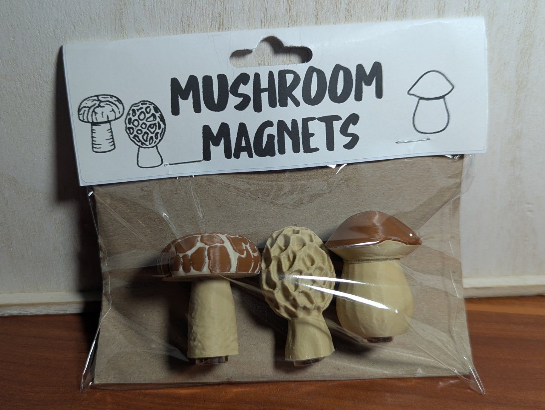 Mushroom Magnet Set
