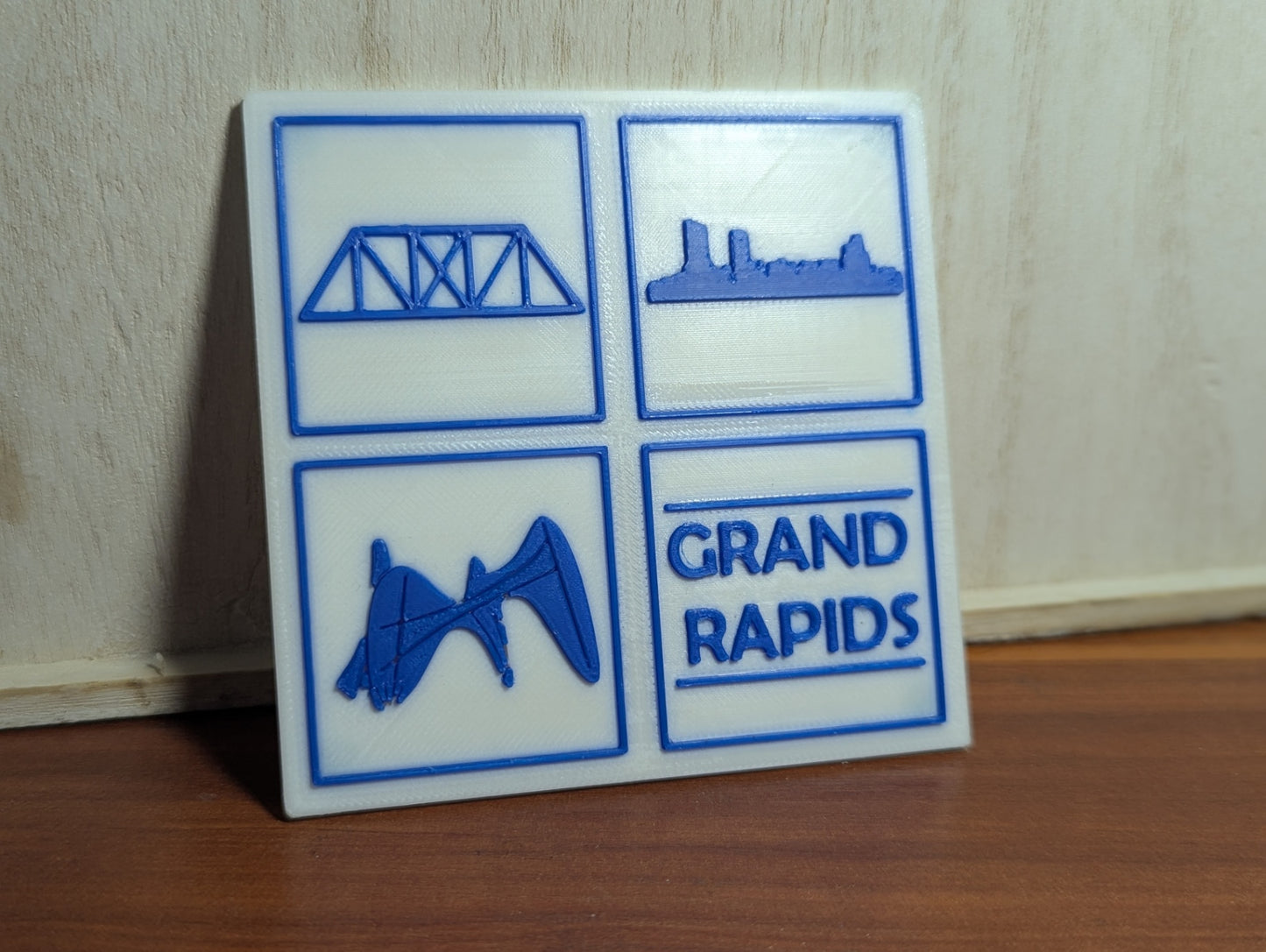 Square Grand Rapids Magnet