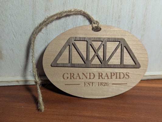 Blue Bridge Ornament