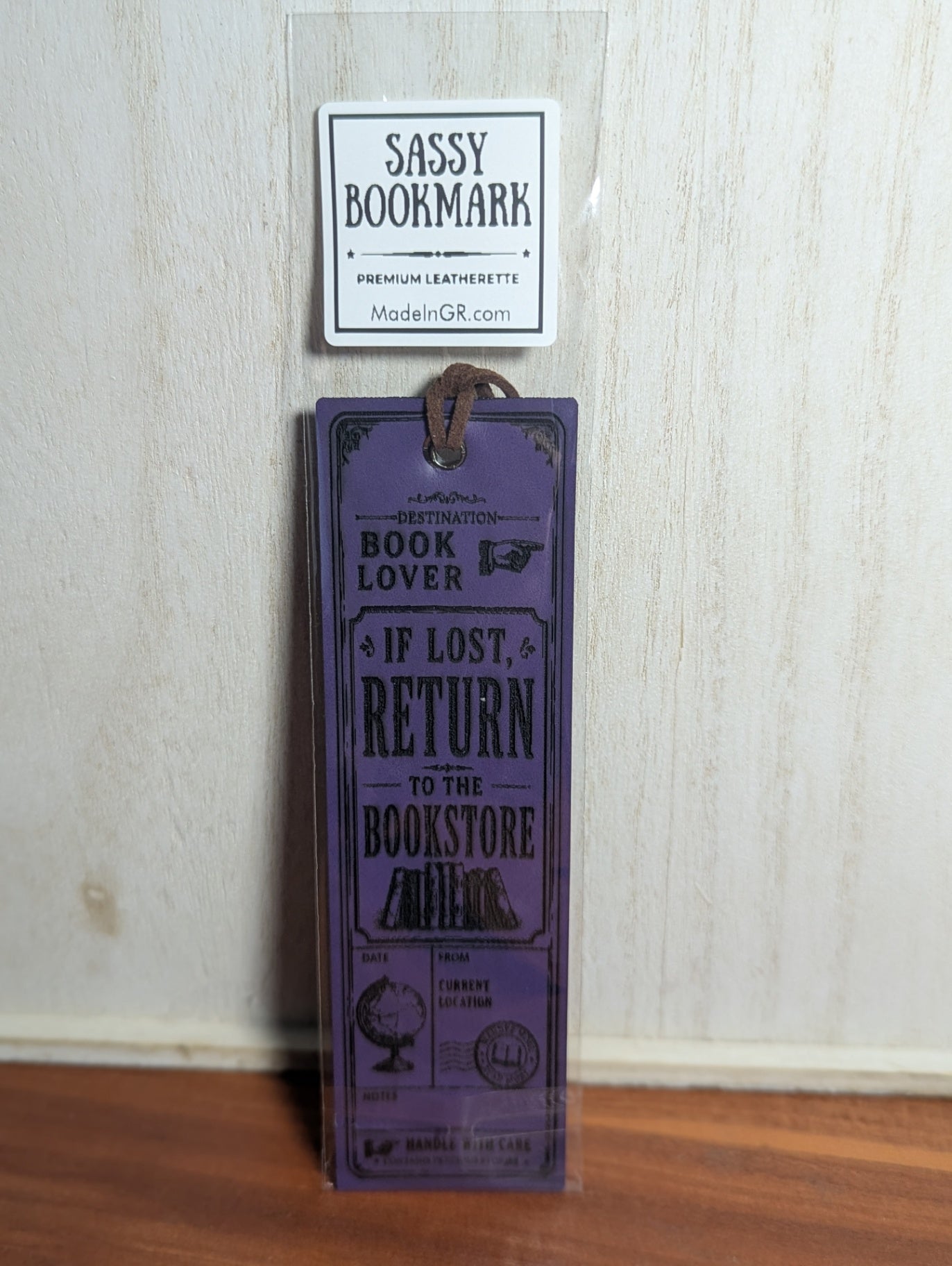 If lost return to the bookstore. bookmark