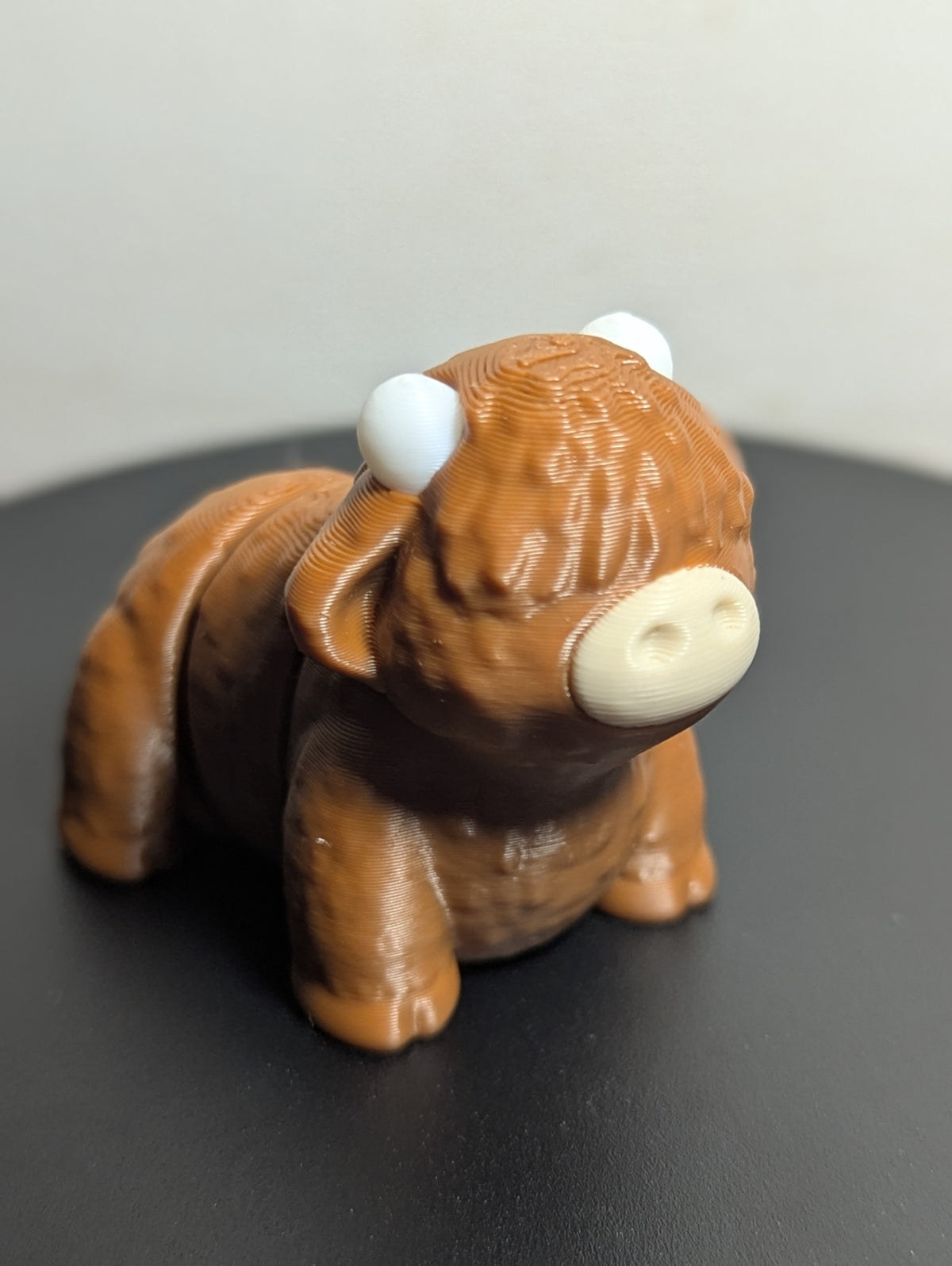 Highland Cow 3D Print