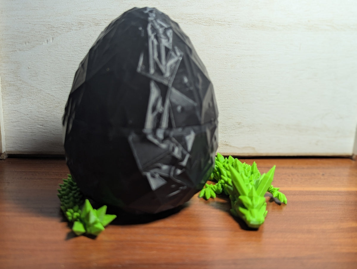 Small Dragon w/ Egg 3D Print