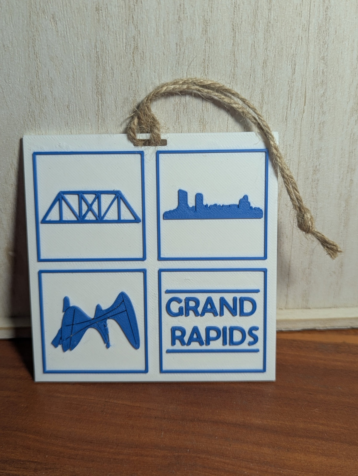 Square Grand Rapids Ornaments