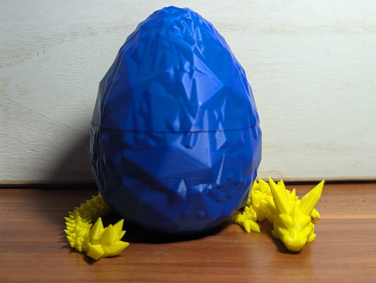 Small Dragon w/ Egg 3D Print