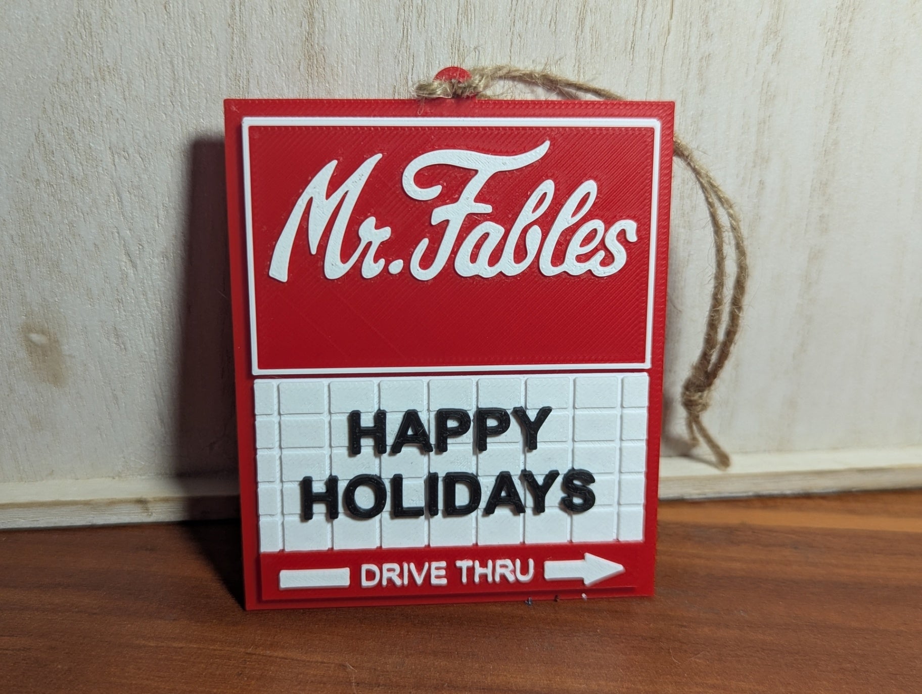Mr. Fables Ornaments