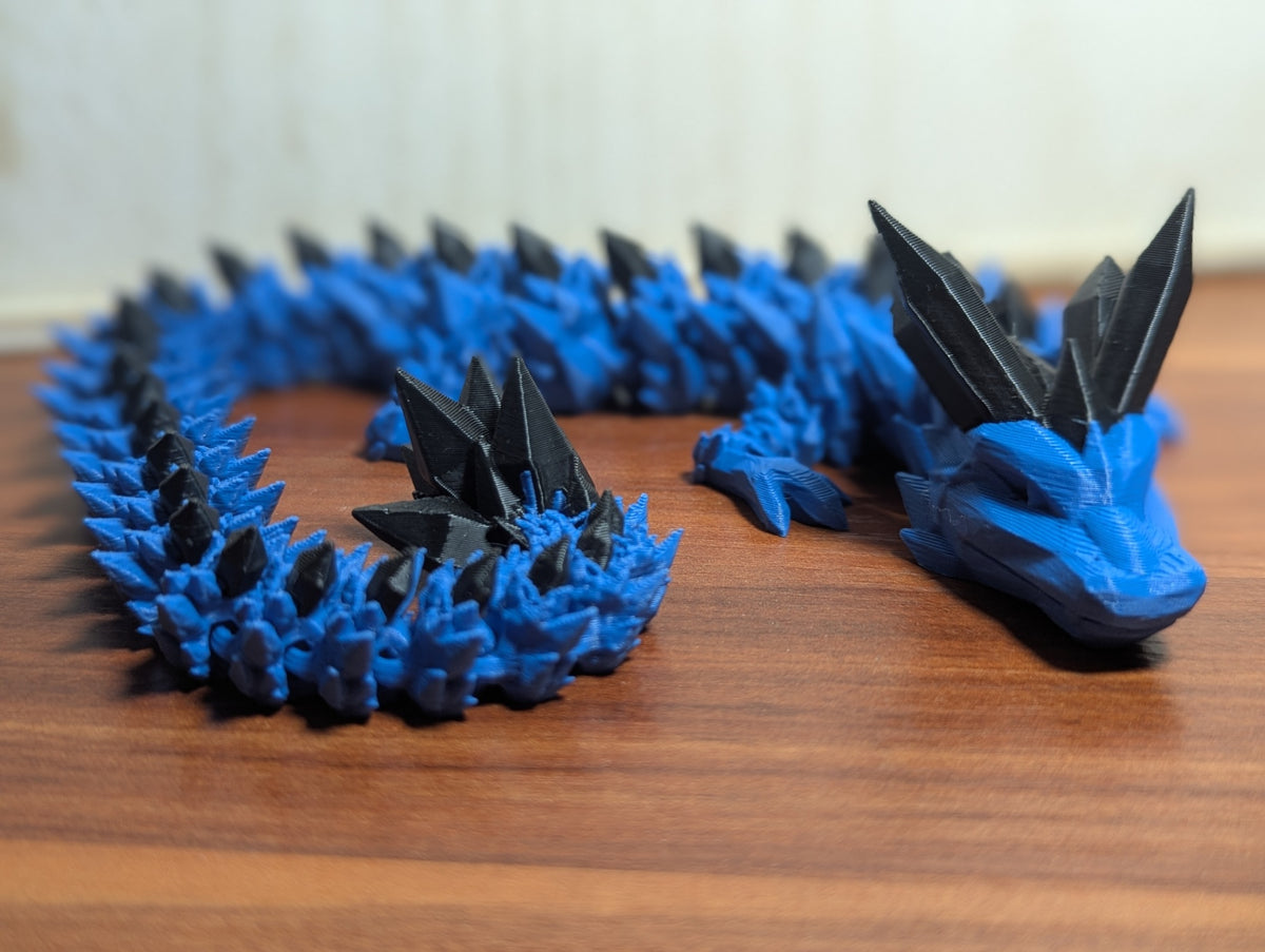 Crystal Dragon 3D Print
