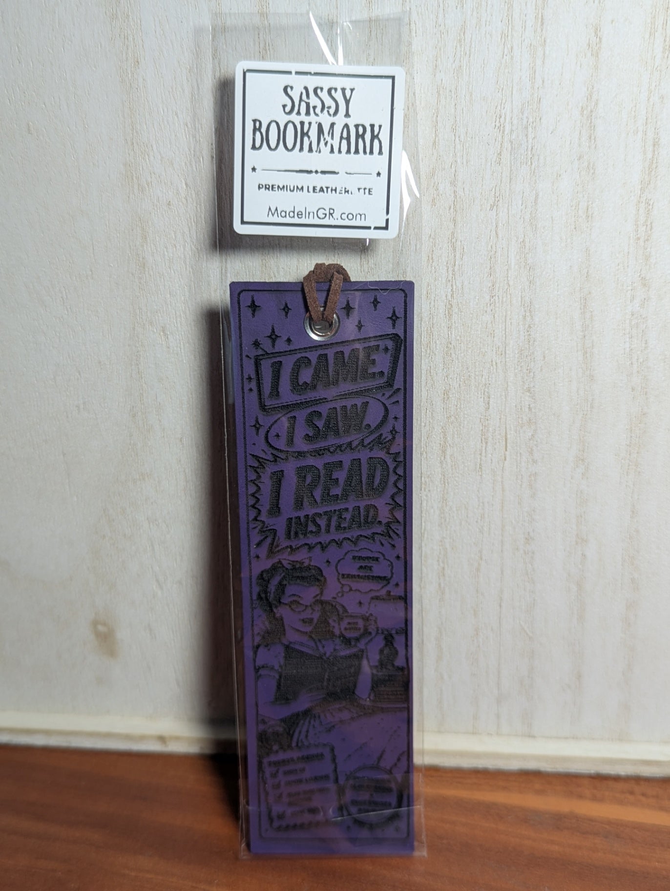 I came. I saw. I read instead. bookmark