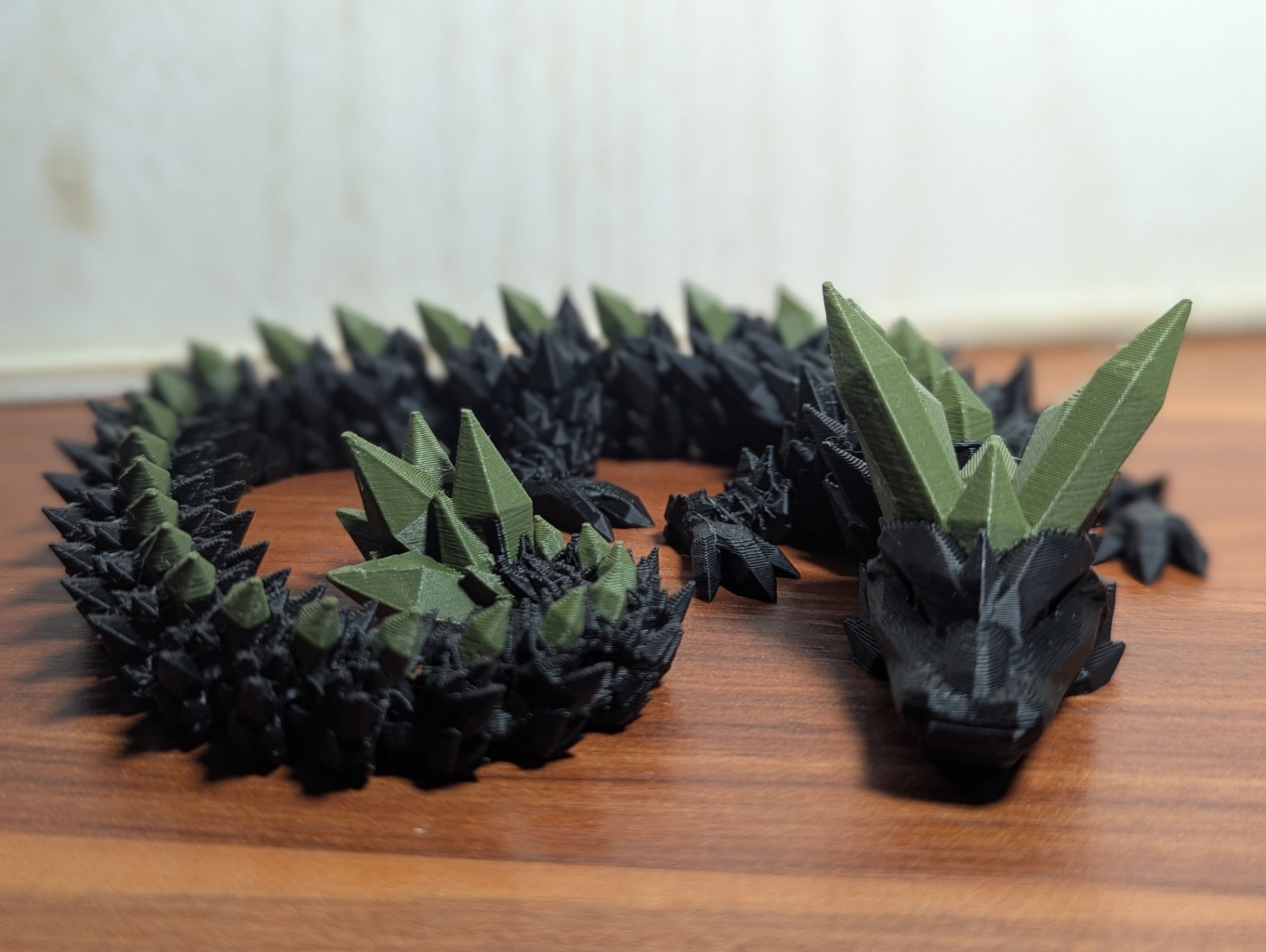 Crystal Dragon 3D Print