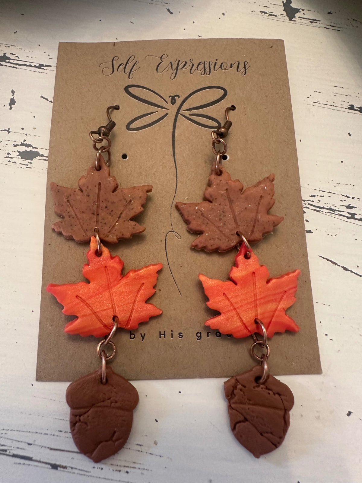 Self Expressions Designs Jewelry - Brown and orange - Not specified
