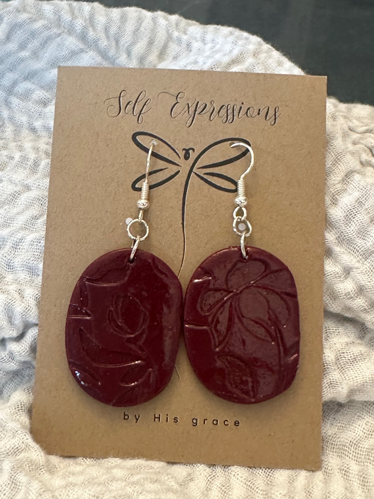 Self Expressions Designs Jewelry - Burgandy - Not specified
