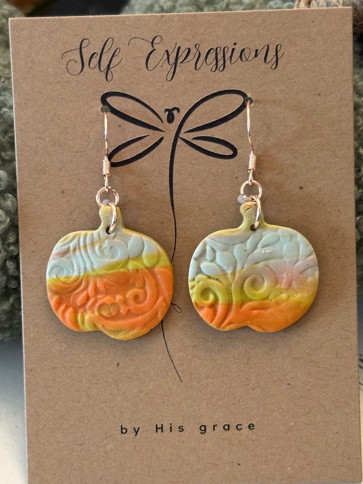Self Expressions Designs Jewelry - Green and orange - Not specified