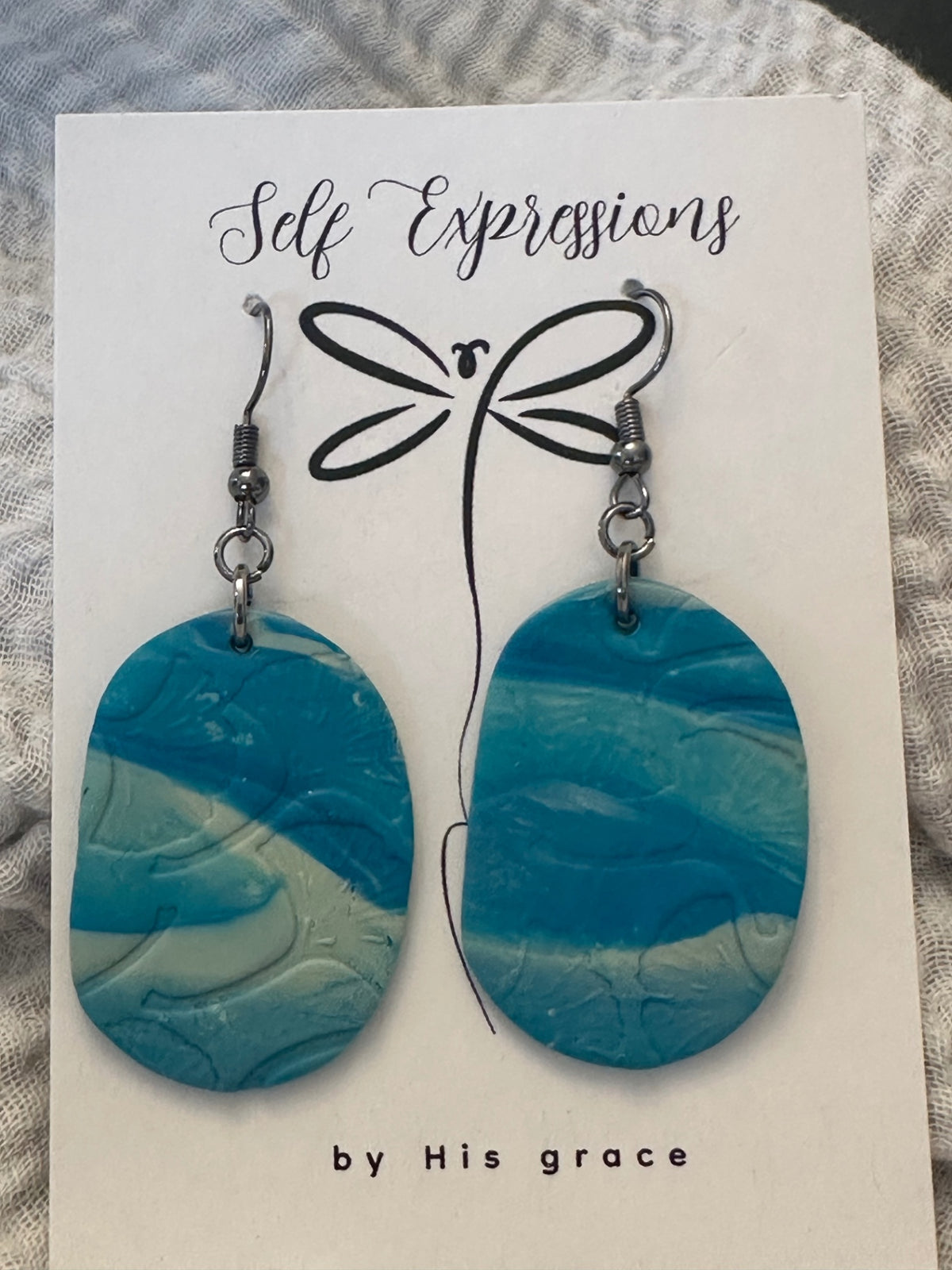 Self Expressions Designs Jewelry - Turquoise - Large oval