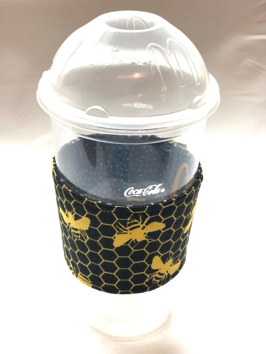 Honey Bee Coffee Sleeve 