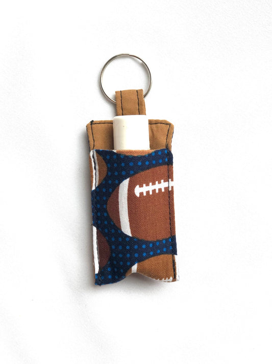 Football Chapstick Holder 