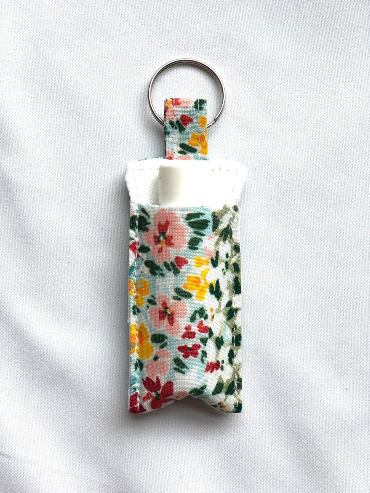 Multicolor Floral Chapstick Holder 