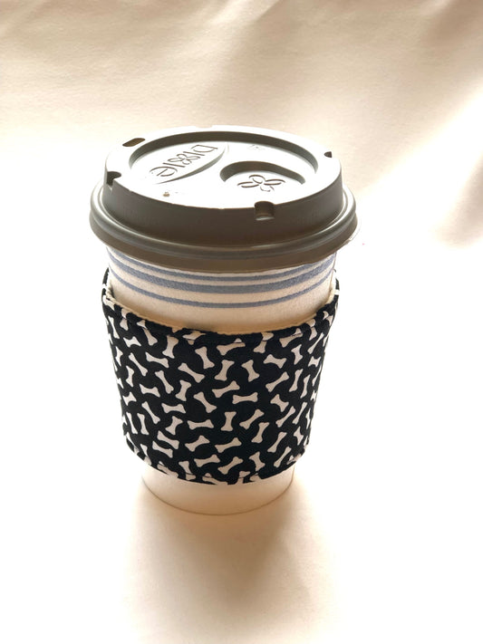 Dog Bones Coffee Sleeve 
