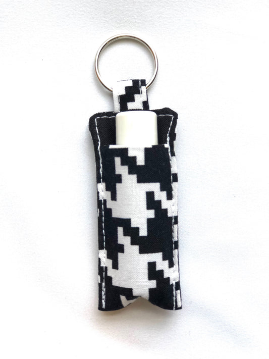 B&W Geometric Chapstick Holder 