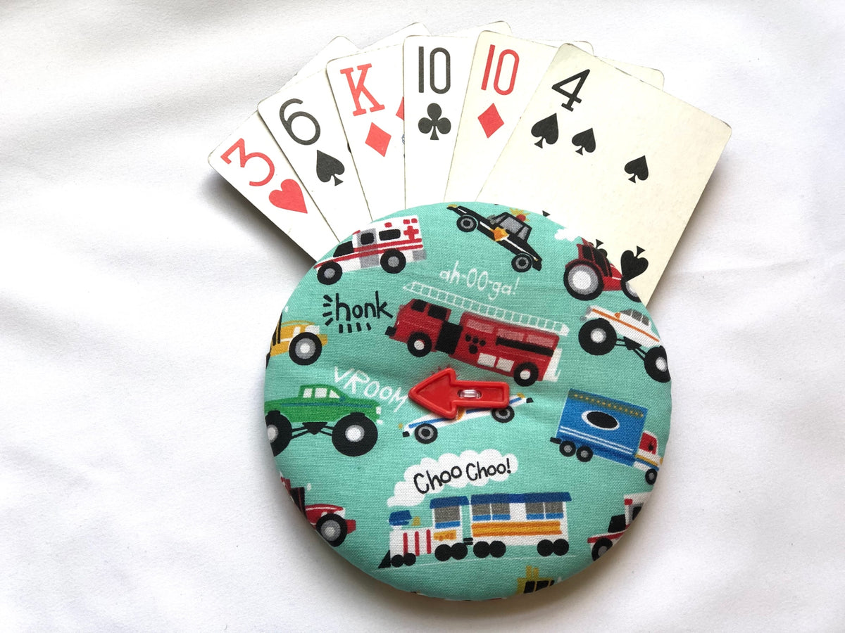 Vehicles Playing Card Holder 