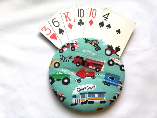 Vehicles Playing Card Holder 