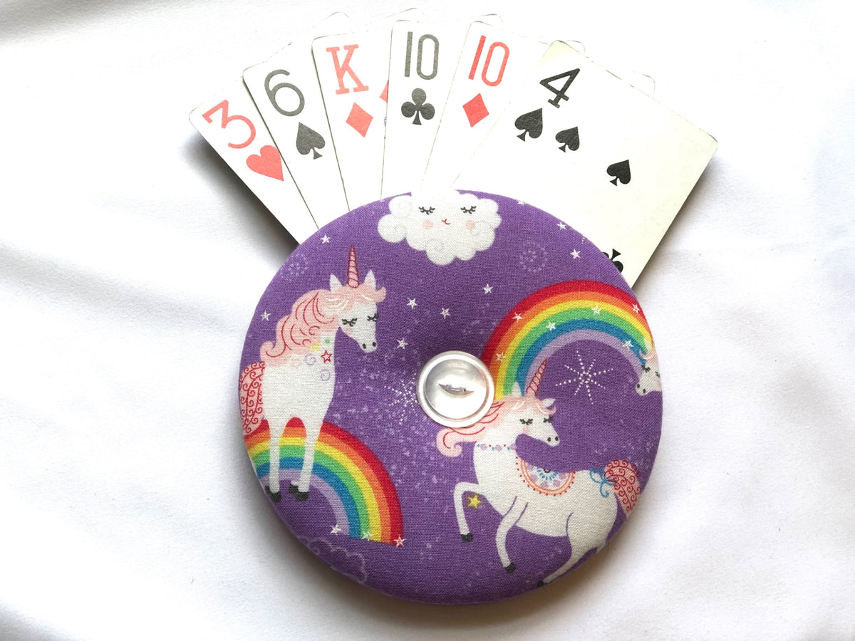 Unicorns Playing Card Holder 
