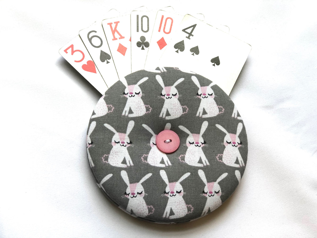 Bunnies Playing Card Holders 