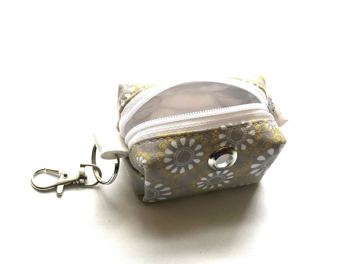 Y&W on Gray Poopoo Bag 