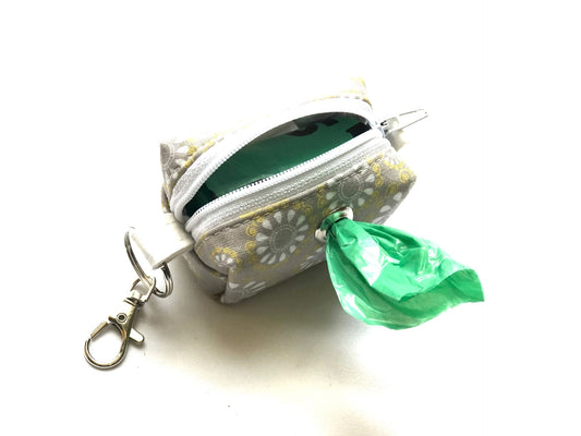 Y&W on Gray Poopoo Bag 