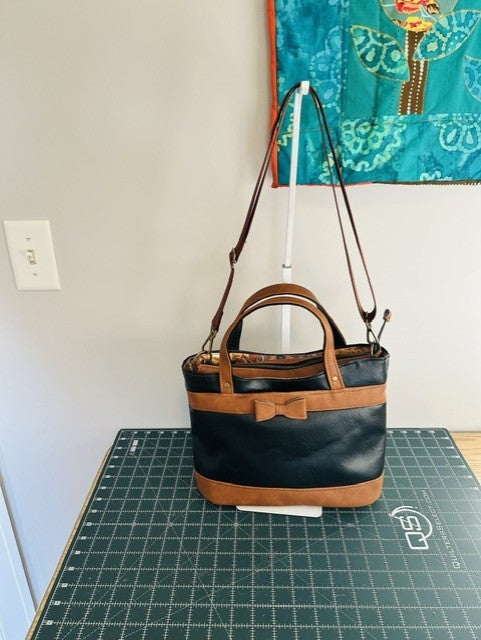 Purse- Black and Brown - Medium