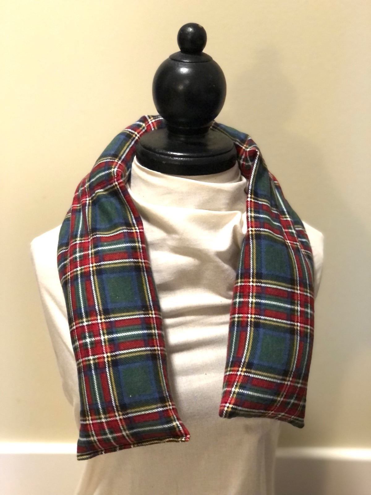 Red and Green Plaid Rice Pack