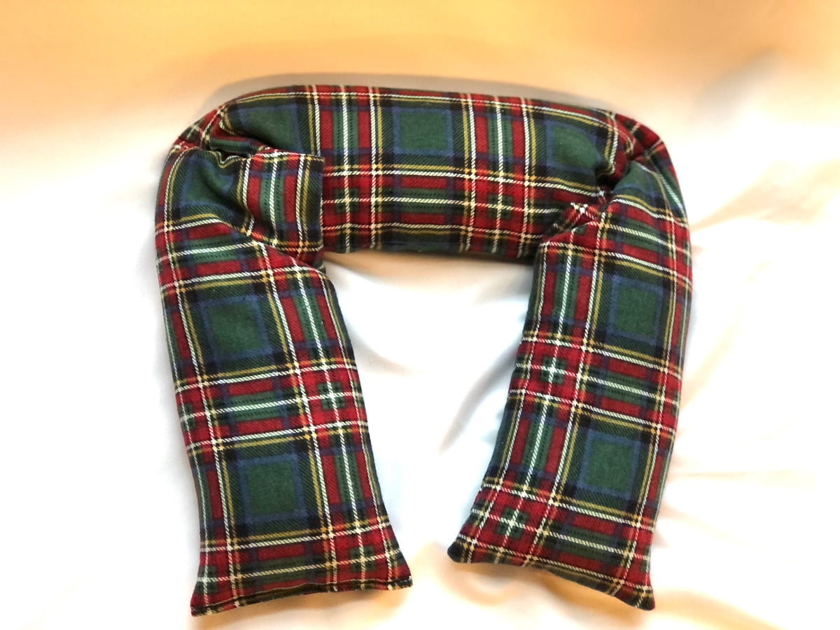 Red and Green Plaid Rice Pack
