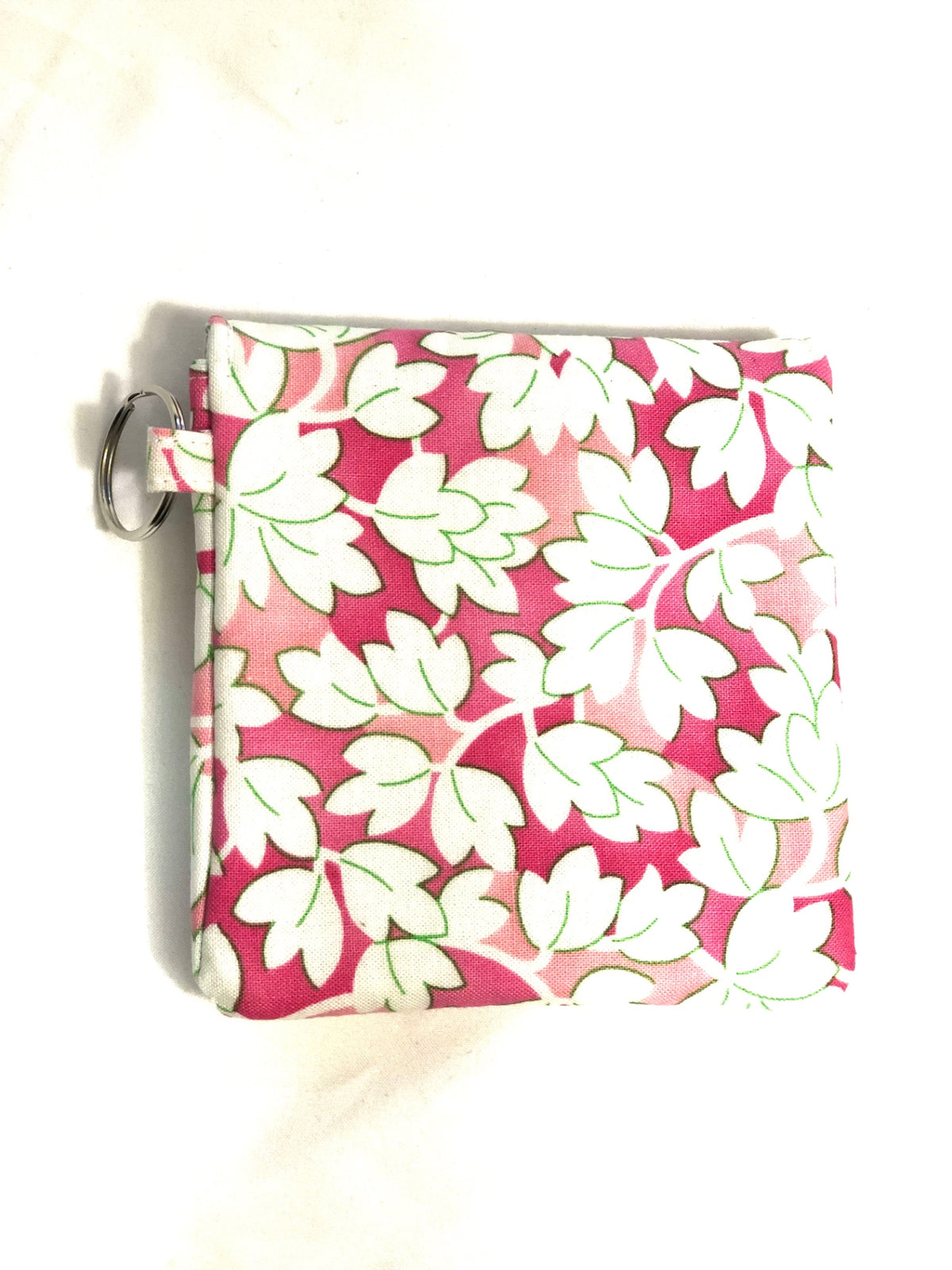 White Flowers Mini Pouch 