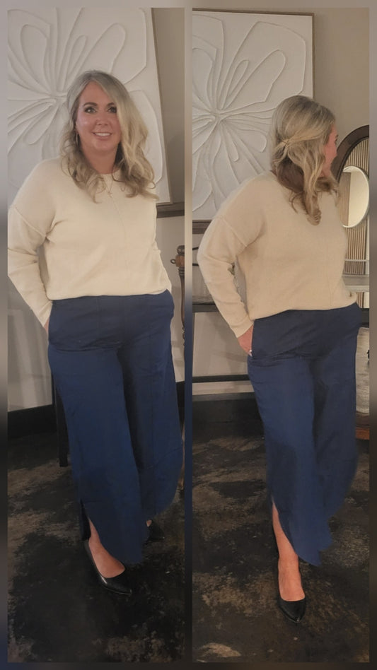 Pants, LovLov Navy blue - XL