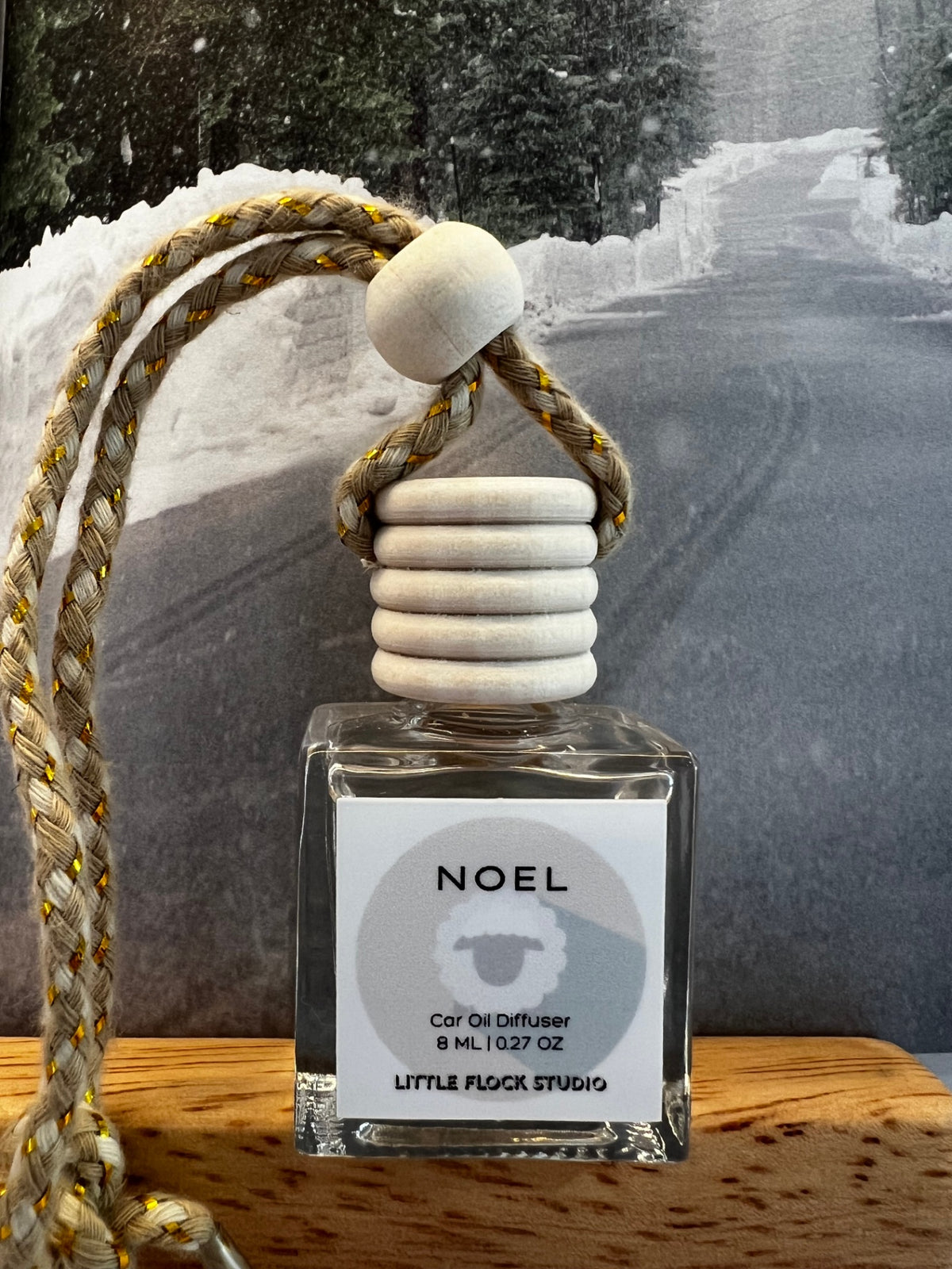 Little Flock Studio Car Diffuser NOEL
