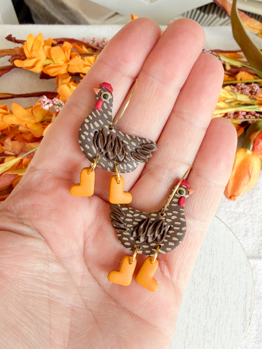 Farmhouse Chicken Cottagecore Hen