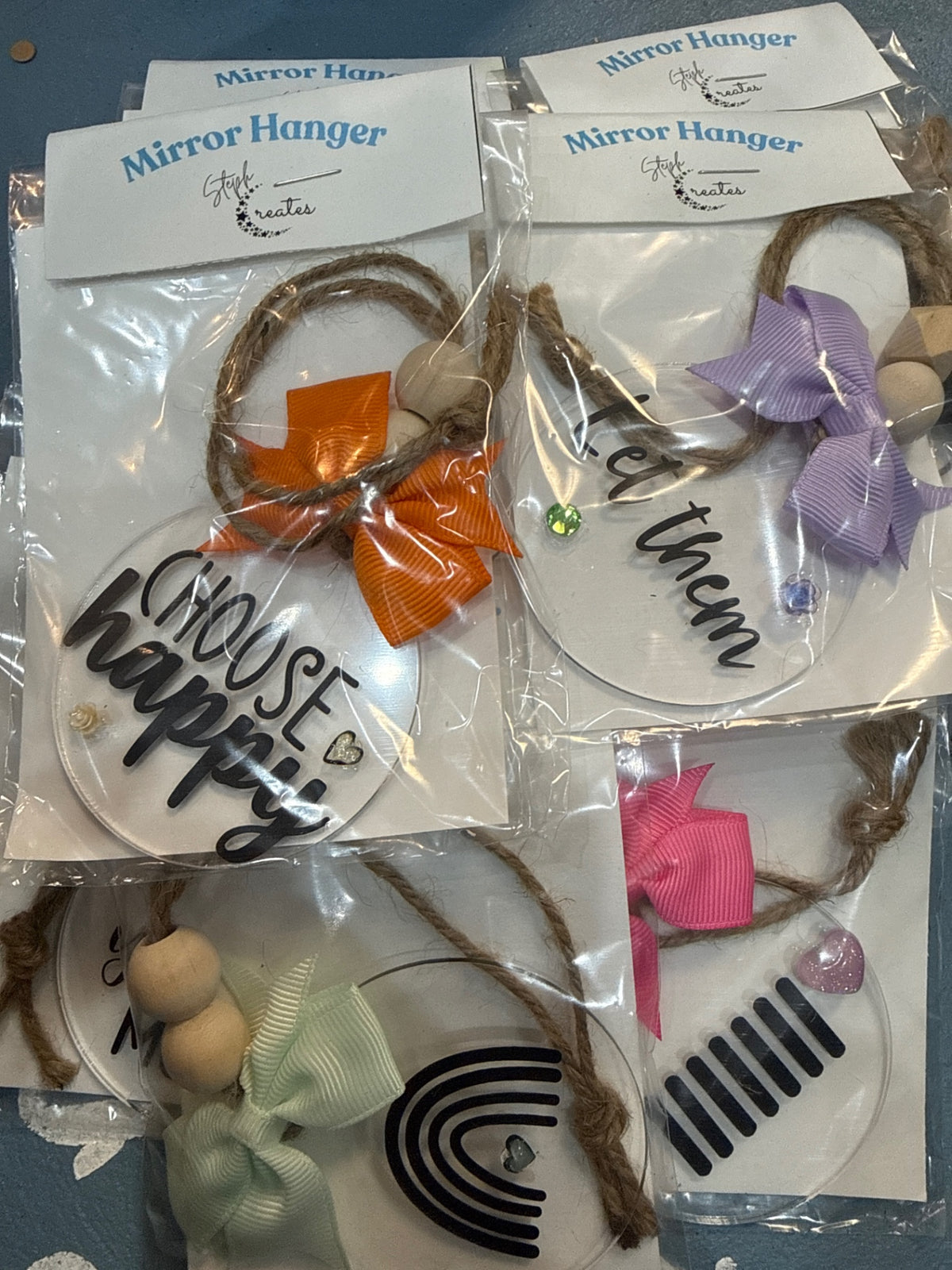 Accessories - Multiple (Orange, Purple, Pink, Green) -