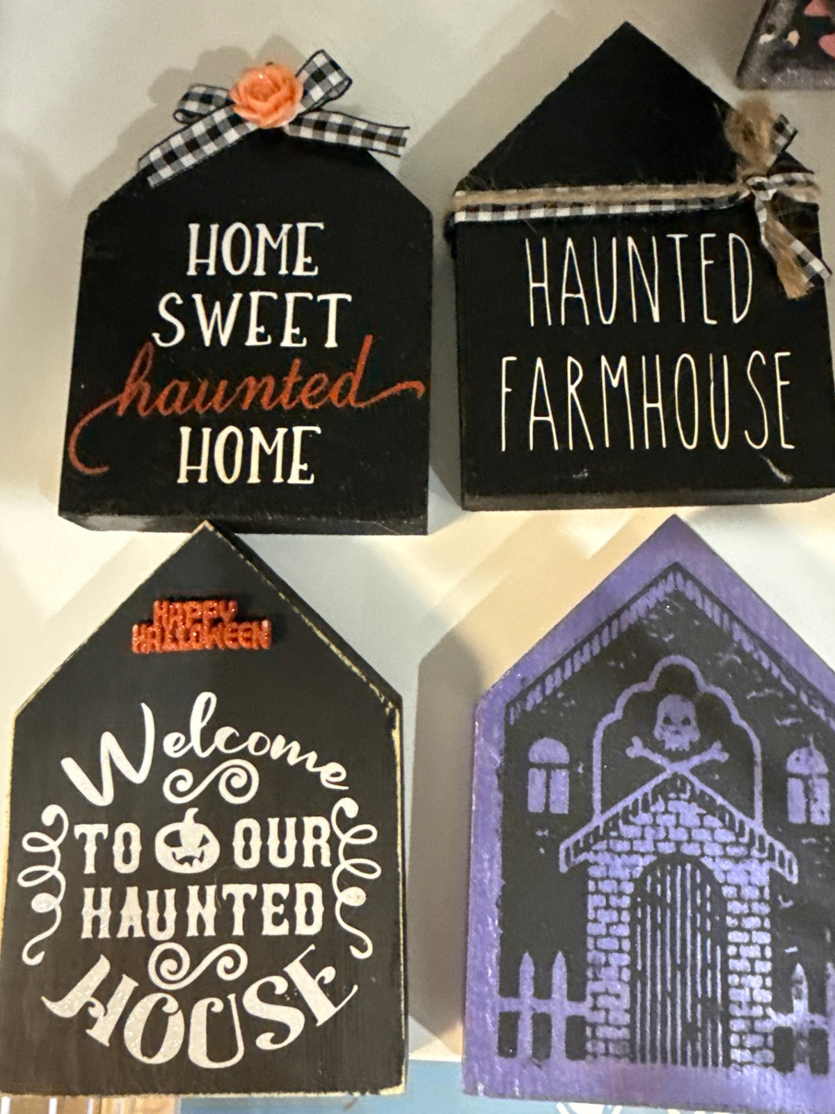 Home Decor - Black, Purple, White, Orange - Varies