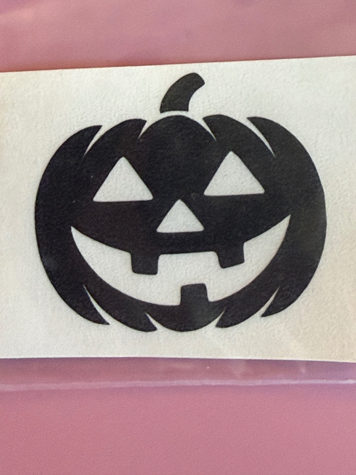 Removable Mirror Decal - Black - 3x3