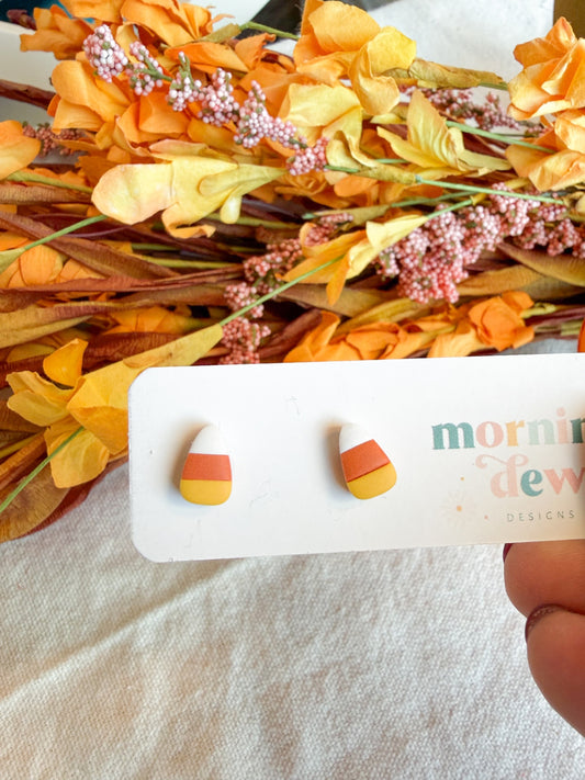 Kid Sized Mini Candy Corn Studs
